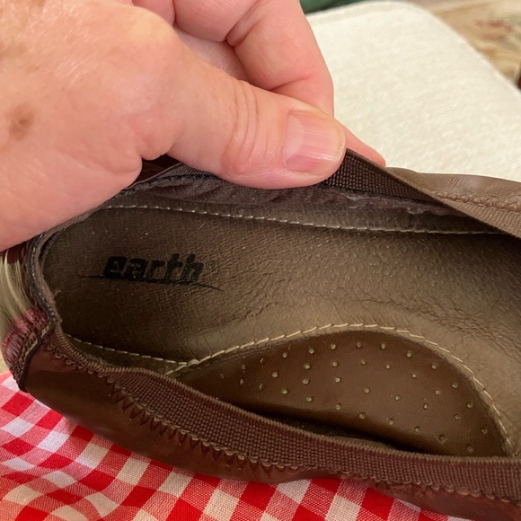 Womens Earth brand good quality leather  shoes, brown, top quality comfort. - Picture 8 of 11